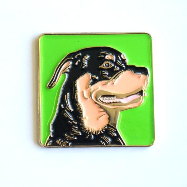 Lapel Pin : Enamel, Gel-Glaze